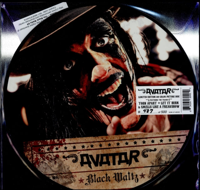 AVATAR | BLACK WALTZ (PICTURE DISC) | VINYL RECORD (LP)