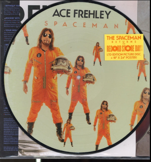 FREHLEY, ACE | SPACEMAN PIC DISC | VINYL RECORD (LP)