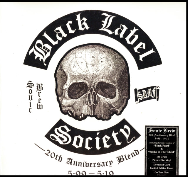 BLACK LABEL SOCIETY | SONIC BREW 20TH ANNIVERSARY BLEND 5.99 - 5.19 (TOUR EDITION PICTURE DISC) | VINYL RECORD (LP)
