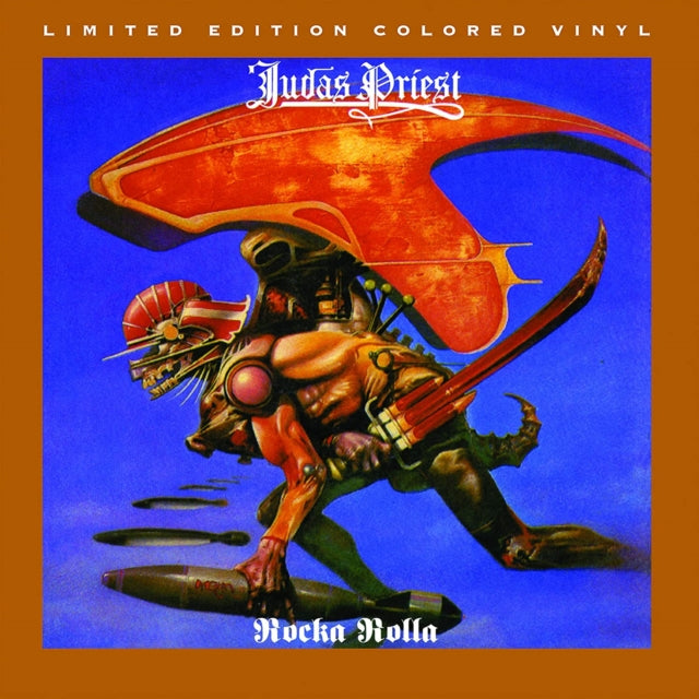 JUDAS PRIEST | ROCKA ROLLA (TRANSLUCENT GRAPE WITH OPAQUE WHITE VINYL) | VINYL RECORD (LP)