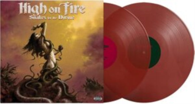 HIGH ON FIRE | SNAKES FOR THE DIVINE (TRANSLUCENT RUBY VINYL) | VINYL RECORD (LP)