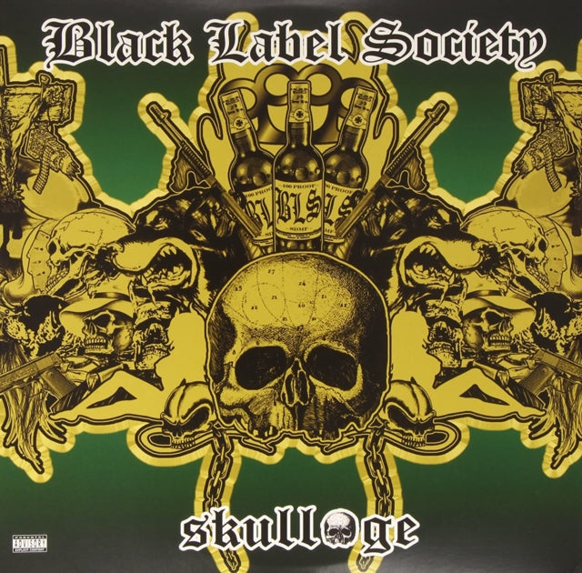 BLACK LABEL SOCIETY | SKULLAGE (GREEN VINYL/180G/2LP) (RSD) | VINYL RECORD (LP)