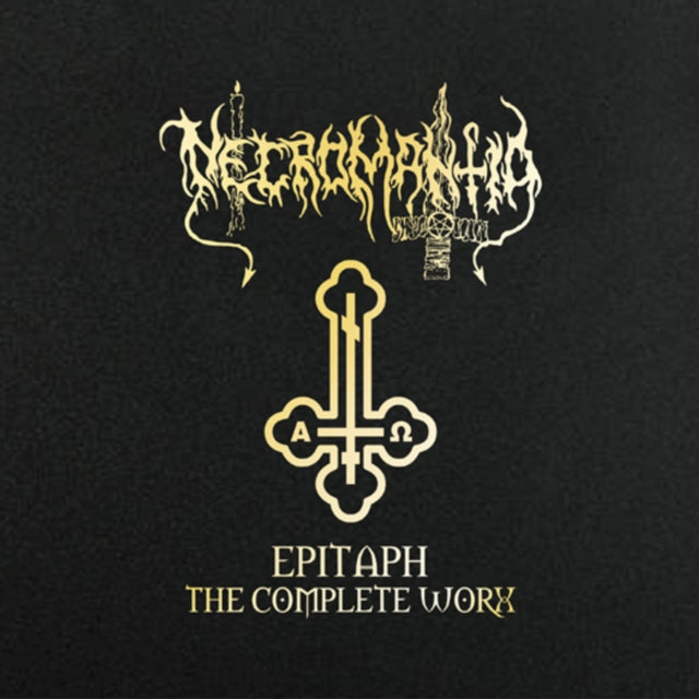NECROMANTIA | EPITAPH: THE COMPLETE WORX (3 RED/3 BLACK/3 GOLD VINYL) | VINYL RECORD (LP)