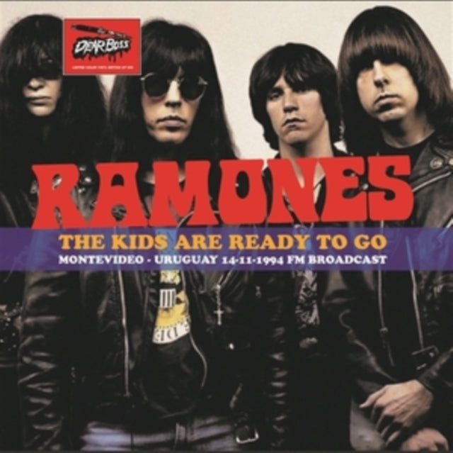 RAMONES | KIDS ARE READY TO GO: MONTEVIDEO, URUGUAY 14-11-1994 FM BROADCAST (COLOR VINYL) | VINYL RECORD (LP)