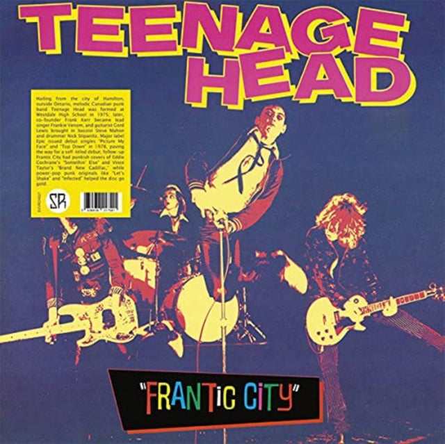 TEENAGE HEAD | FRANTIC CITY | VINYL RECORD (LP)
