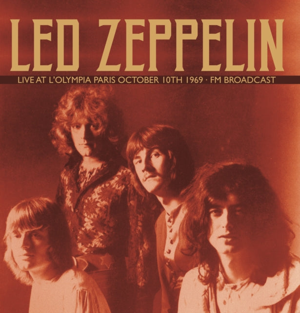 LED ZEPPELIN | LIVE AT L'OLYMPIA PARIS OCTOBER 10TH 1969 | VINYL RECORD (LP)
