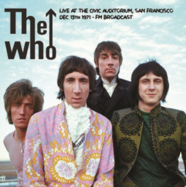 WHO | LIVE AT THE CIVIC AUDITORIUM, SAN FRANCISCO | VINYL RECORD (LP)