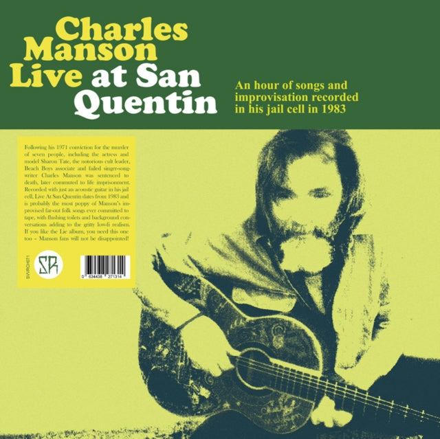 MANSON, CHARLES | LIVE AT SAN QUENTIN | VINYL RECORD (LP)