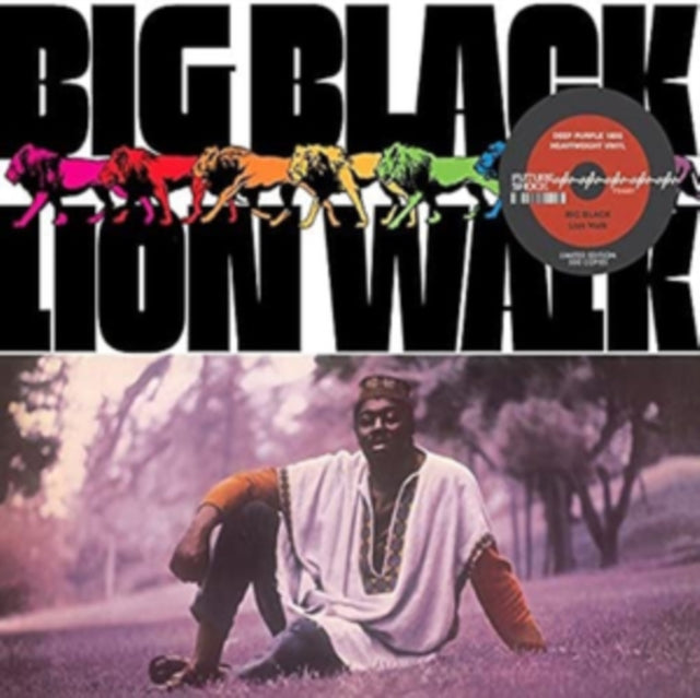 BIG BLACK | LION WALK (PURPLE VINYL) | VINYL RECORD (LP)