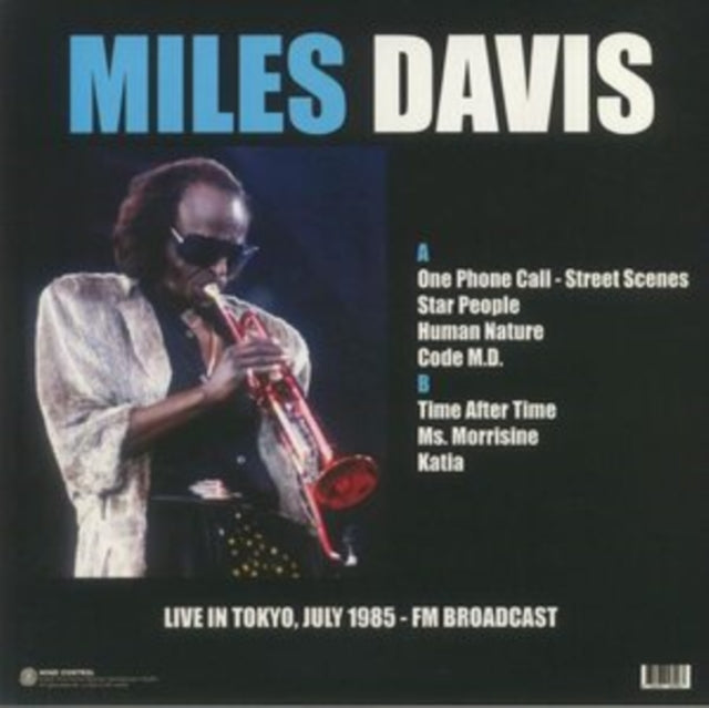 DAVIS, MILES | LIVE IN TOKYO, JULY 1985 - FM BROADCCAST | VINYL RECORD (LP)