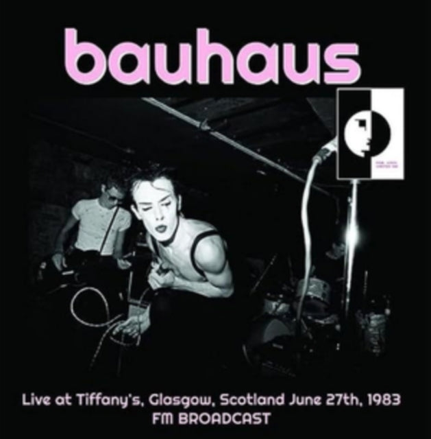 BAUHAUS | LIVE AT TIFFANY'S, GLASGOW, SCOTLAND JUNE 27TH, 1983 FM BROADCAST (PINK VINYL) | VINYL RECORD (LP)