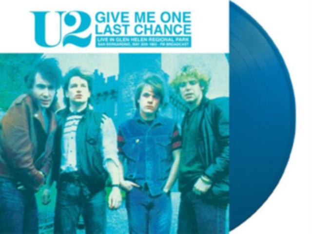 U2 | GIVE ME ONE LAST CHANCE: LIVE IN GLEN HELEN REGIONAL PARK, SAN BERNARDINO, MAY 30 (SKY BLUE VINYL) | VINYL RECORD (LP)