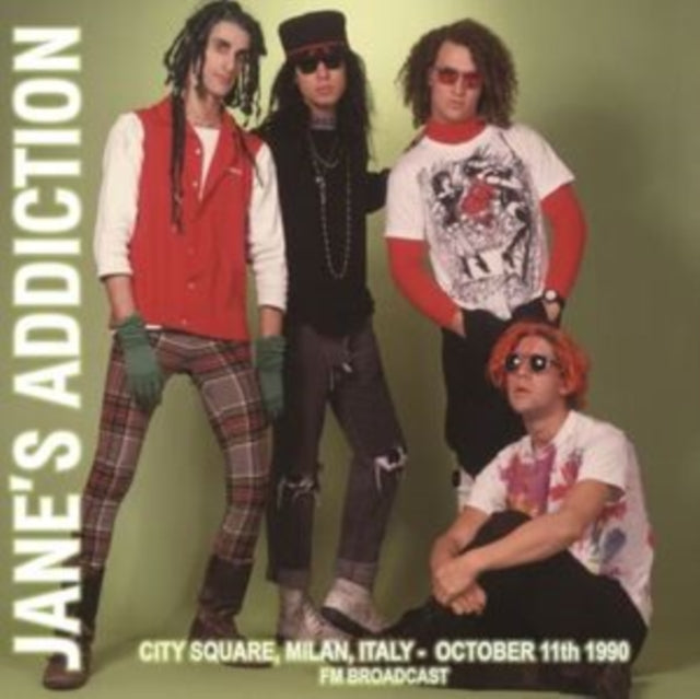 JANE'S ADDICTION | CITY SQUARE, MILAN, ITALY -  OCTOBER 11TH 1990 - FM BROADCAST | VINYL RECORD (LP)