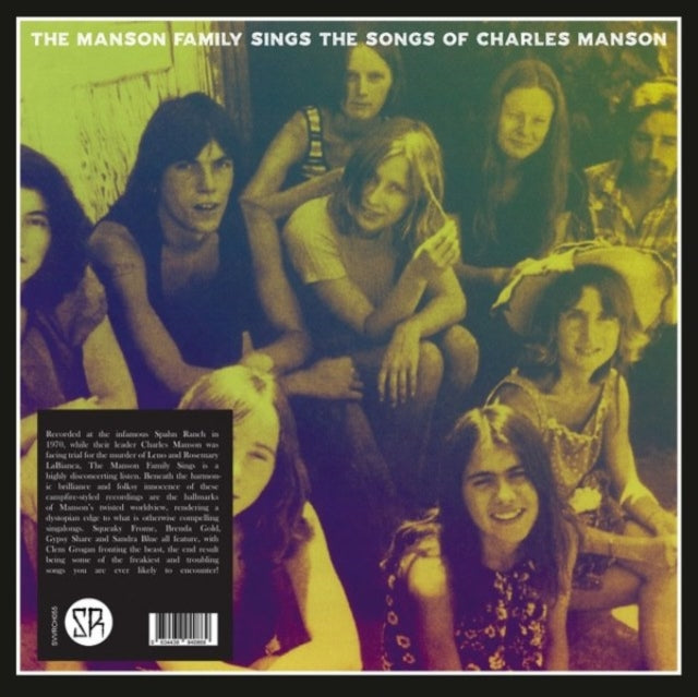 MANSON FAMILY | MANSON FAMILY SINGS THE SONGS OF CHARLES MANSON | VINYL RECORD (LP)