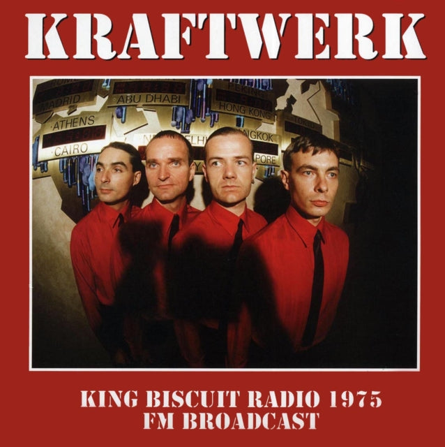 KRAFTWERK | KING BISCUIT RADIO 1975 FM BROADCAST | VINYL RECORD (LP)