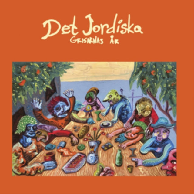 DET JORDISKA | GRISARNAS AR (ORANGE VINYL) | VINYL RECORD (LP)
