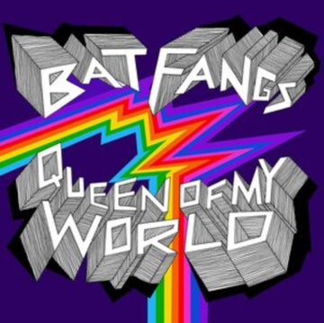 BAT FANGS | QUEEN OF MY WORLD (YELLOW VINYL/DL CARD) | VINYL RECORD (LP)