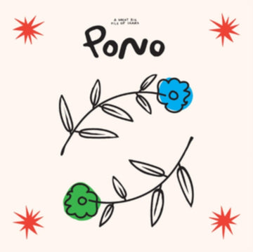GREAT BIG PILE OF LEAVES | PONO (LIMITED WHITE, GREEEN, & BLUE MARBLED VINYL/DL CARD) | VINYL RECORD (LP)