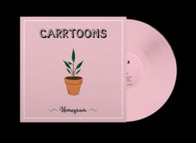 CARRTOONS | HOMEGROWN (CLEAR PINK VINYL) | VINYL RECORD (LP)