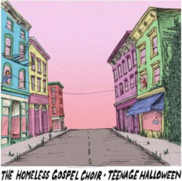 HOMELESS GOSPEL CHOIR,  THE & TEENAGE HALLOWEEN | HOMELESS GOSPEL CHOIR/TEENAGE HALLOWEEN (OPAQUE YELLOW VINYL) | VINYL RECORD (LP)