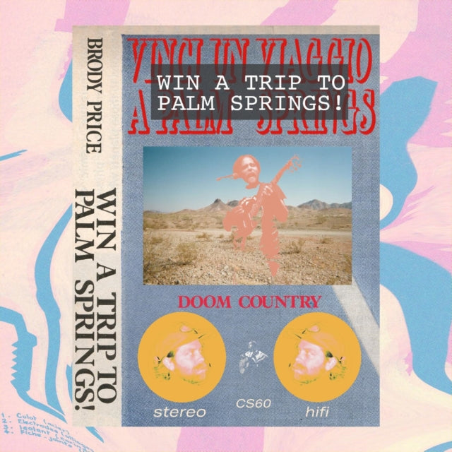 PRICE, BRODY | WIN A TRIP TO PALM SPRINGS! | VINYL RECORD (LP)
