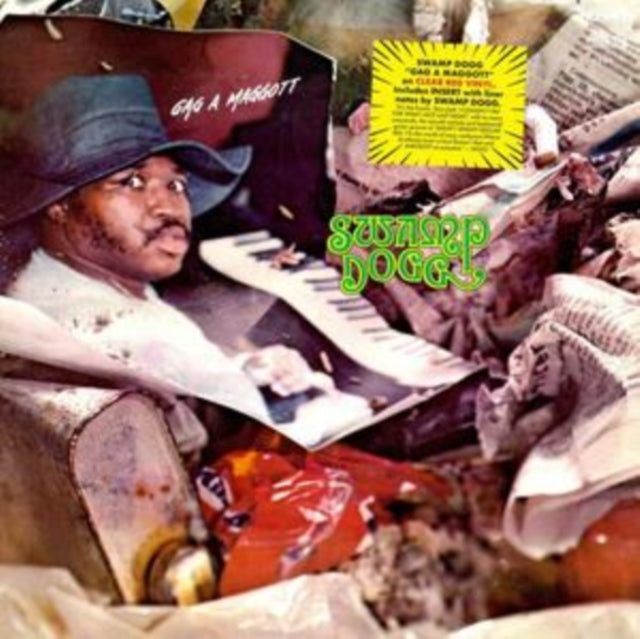 SWAMP DOGG | GAG A MAGGOTT (CLEAR RED VINYL) | VINYL RECORD (LP)