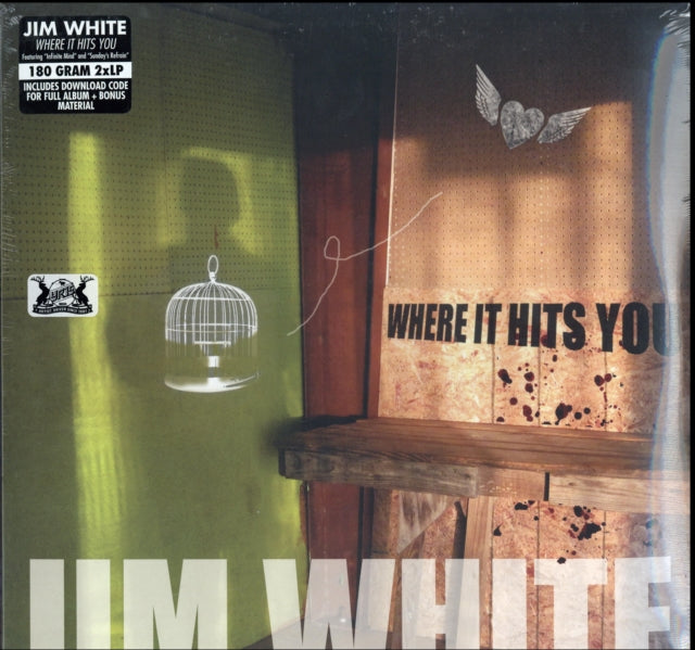 WHITE, JIM | WHERE IT HITS YOU | VINYL RECORD (LP)