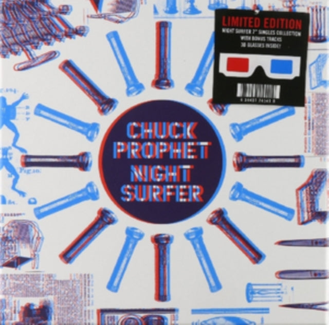 PROPHET, CHUCK | 3D NIGHT SURFER SINGLES COLLECTION | 7IN VINYL