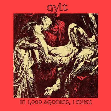 IN 1000 AGONIES, I EXIST (TRANSPARENT RED W/ BLACK SPLATTER VINYL) | 7IN VINYL