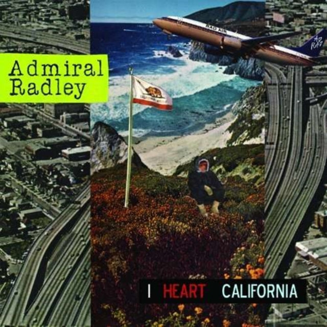 ADMIRAL RADLEY | I HEART CALIFORNIA | VINYL RECORD (LP)