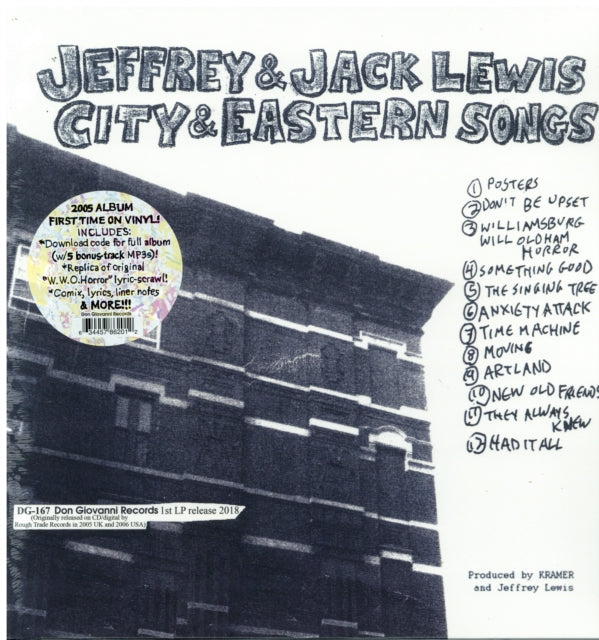 LEWIS, JEFFREY & JACK | CITY & EASTERN SONGS | VINYL RECORD (LP)