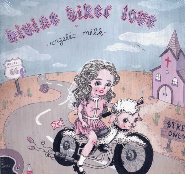 ANGELIC MILK | DIVINE BIKER LOVE | VINYL RECORD (LP)