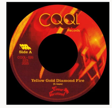 YELLOW GOLD DIAMOND FIRE B/W YOU MAKE IT LOOK EASY | 7IN VINYL