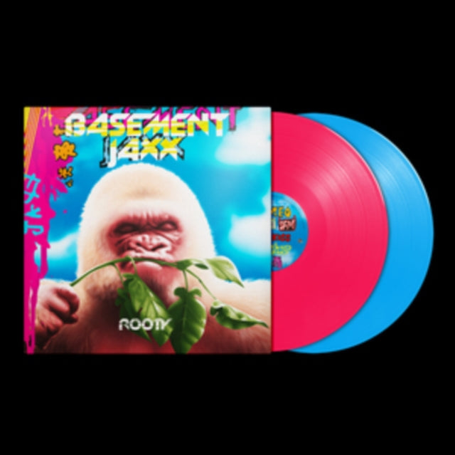 BASEMENT JAXX | ROOTY (PINK & BLUE VINYL/2LP) | VINYL RECORD (LP)