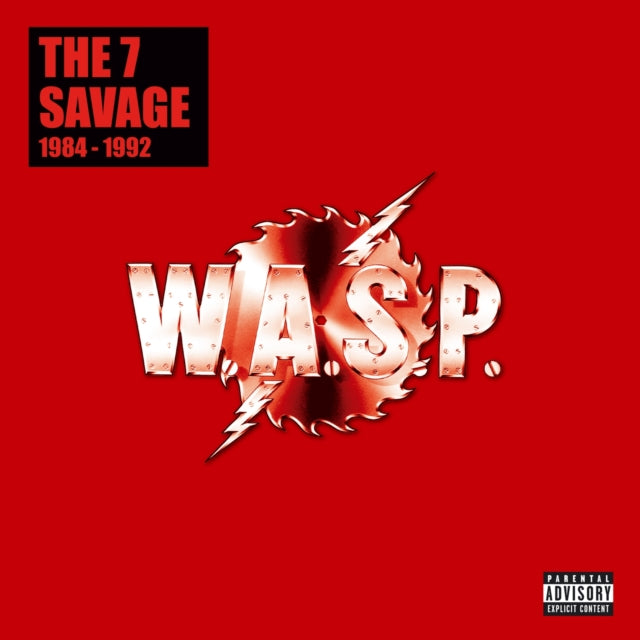 W.A.S.P. | 7 SAVAGE (8LP BOX SET/140G/33 RPM) | VINYL RECORD (LP)