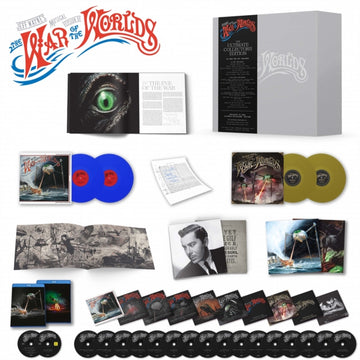 JEFF WAYNES MUSICAL VERSION OF WAR OF WORLDS ( ULTIMATE COLLECTORS EDITION) (4LP/16CD/BLU-RAY) | VINYL RECORD (LP)