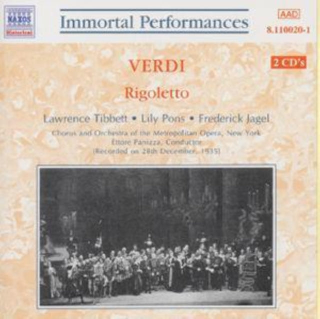 VERDI, GIUSEPPE | RIGOLETTO | CD