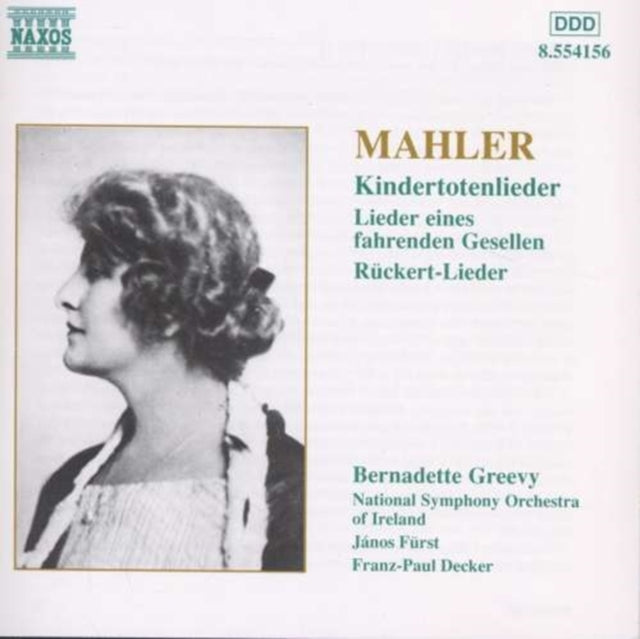 MAHLER, G. | KINDERTOTENLIEDER / RUECKER | CD