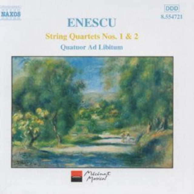 ENESCU | STRING QUARTETS NOS. 1 & 2 | CD