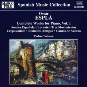 ESPLA | COMPLETE WORKS FOR PIANO VOL. | CD