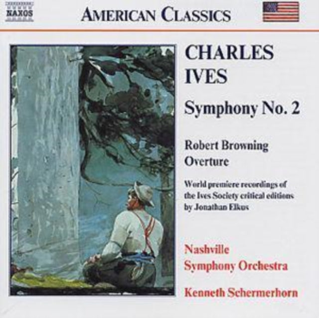 IVES | SYMPHONY NO. 2/BROWNING OVERTU | CD