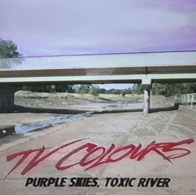 TV COLOURS | PURPLE SKIES, TOXIC RIVER (DL CODE) | VINYL RECORD (LP)