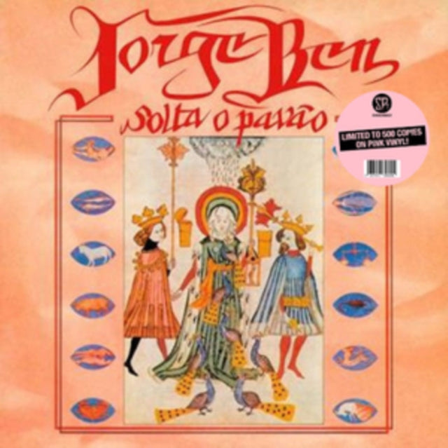 BEN, JORGE | SOLTA O PAVAO (COLOR VINYL) | VINYL RECORD (LP)