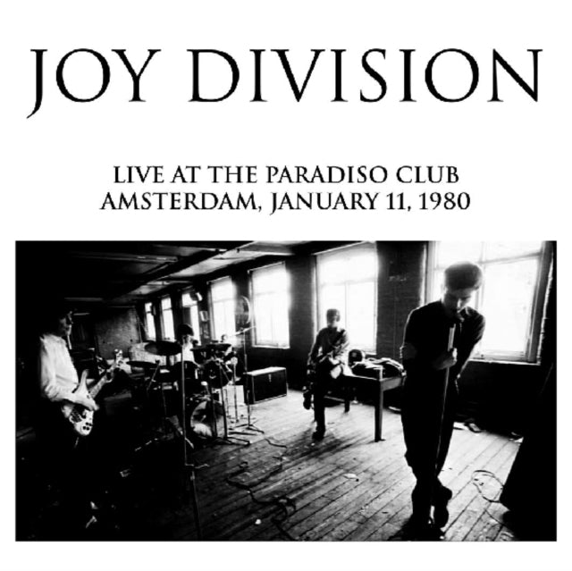 JOY DIVISION | LIVE AT THE PARADISO CLUB, AMSTERDAM JANUARY 11, 1980 | VINYL RECORD (LP)