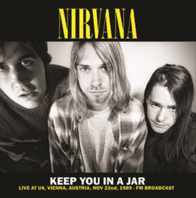 NIRVANA | KEEP YOU IN A JAR: LIVE AT U4, VIENNA, AUSTRIA (COLOURED VINYL) | VINYL RECORD (LP)