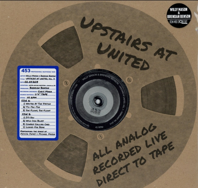 MASON, WILLY / BENSON, BRENDAN | UPSTAIRS AT UNITED VOL.7 (2/05/2013) | VINYL RECORD (LP)