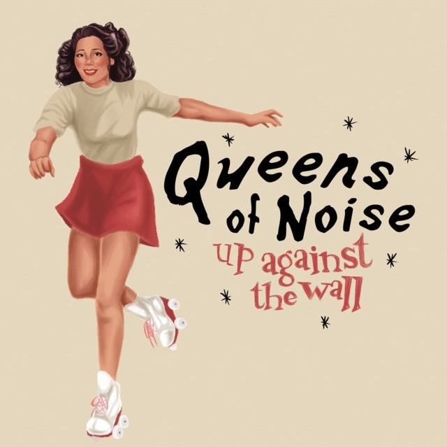 QUEENS OF NOISE | UP AGAINST THE WALL B/W VICTIMIZED (RED VINYL/LIMITED) | 7IN VINYL
