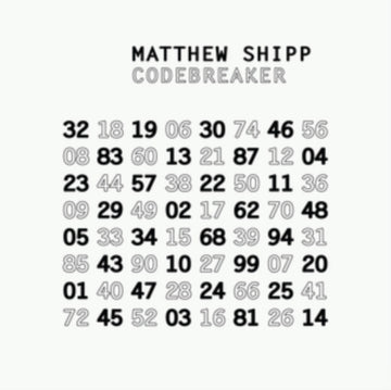 SHIPP, MATTHEW | CODEBREAKER | VINYL RECORD (LP)