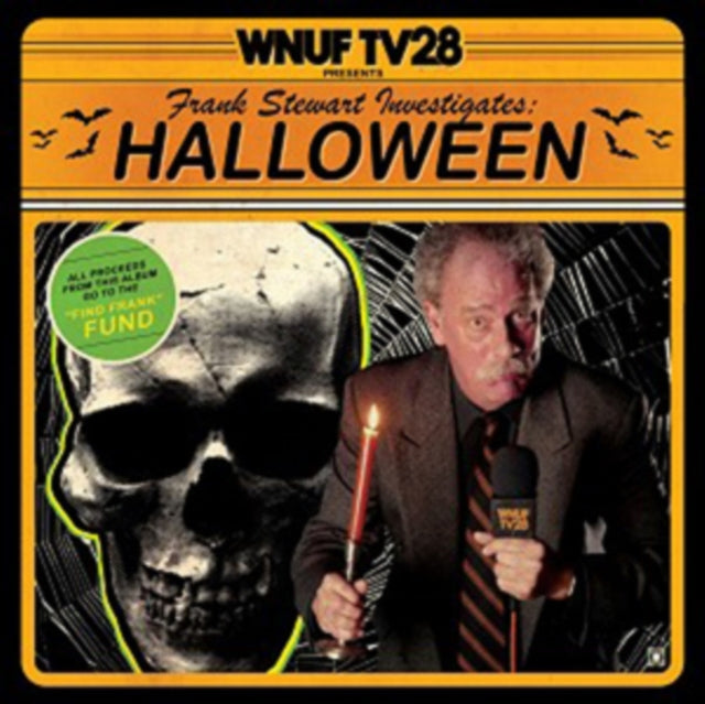 STEWART, FRANK | WNUF TV28 PRESENTS: HALLOWEEN (OPAQUE GREEN/BLACK & TRANSPARENT ORANGE SPLATTER/DL CARD) | VINYL RECORD (LP)