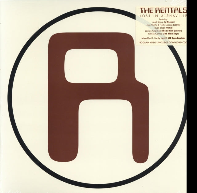 RENTALS | LOST IN ALPHAVILLE | VINYL RECORD (LP)